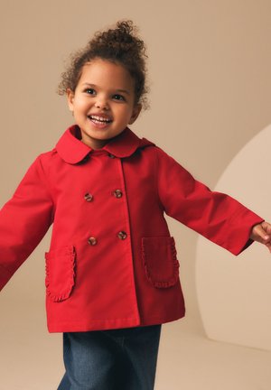Next REGULAR FIT - SHOWER RESISTANT BUTTON FRONT - Short coat - red
