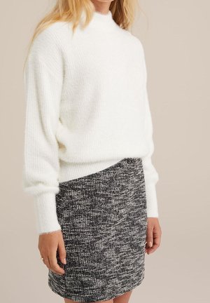 Strickpullover - white