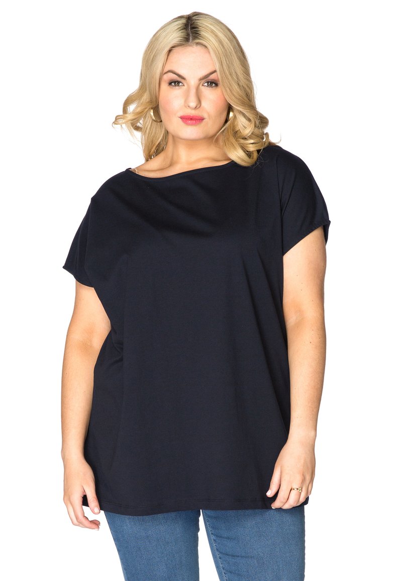 YOEK T-Shirt basic - navy