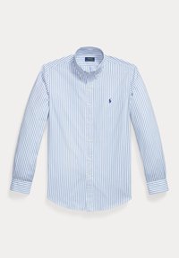 CUSTOM FIT STRIPED POPLIN SHIRT - Skjorter -  white/blue