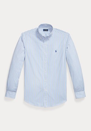 CUSTOM FIT STRIPED POPLIN SHIRT - Srajca -  white/blue