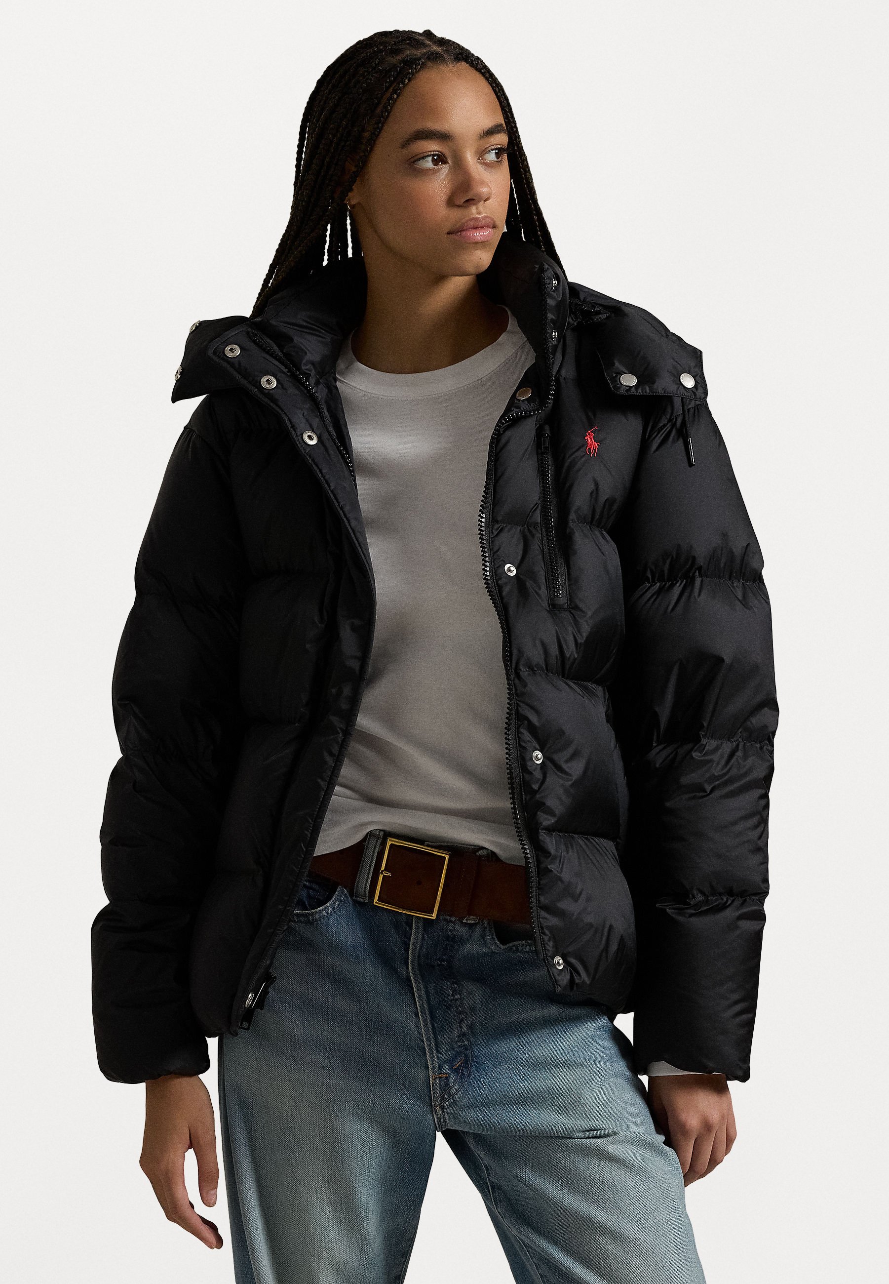 ジャケット・アウター Ralph Lauren N-2B fur down jacket black Amazon | [POLO RALPH LAUREN] (ポロ ラルフローレン) メンズ N