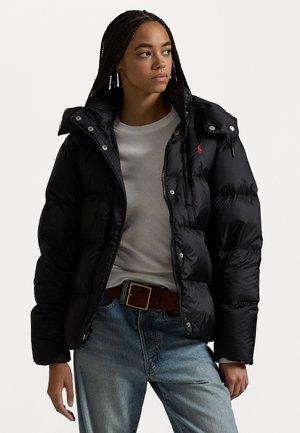 Polo Ralph Lauren WATER REPELLENT QUILTED DOWN JACKET - Down jacket - black