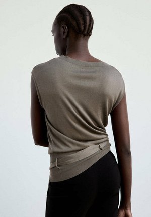 Mango, ADULT - T-shirt imprimé - Brown