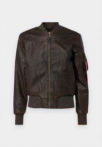 Unselected, vintage brown