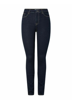 Pieces, PCDAISY MW SKINNY JEANS NOOS BC - Jeans Skinny - dark blue denim