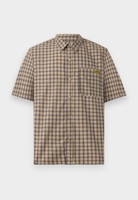 STRETCH MICRO PLAID UNISEX - Chemisier - clay