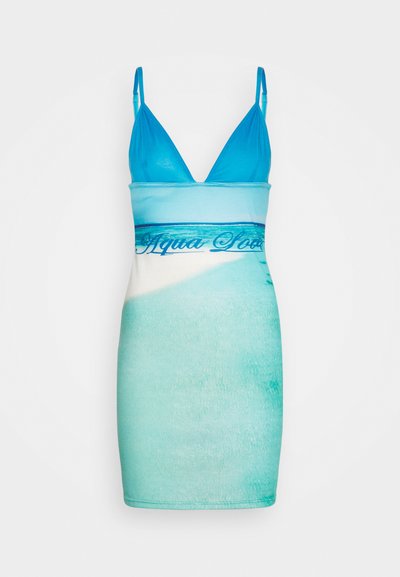 Vaillant AQUA LOVE MINI DRESS - Φόρεμα σε ίσια γραμμή - light blue