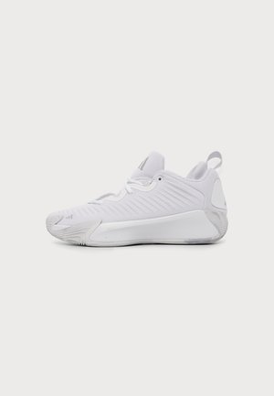 adidas Performance INITIATION UNISEX - Basketballschuh - white/dash grey/halo silver