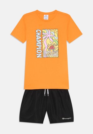 CREWNECK BEACH SET - Shorts - orange