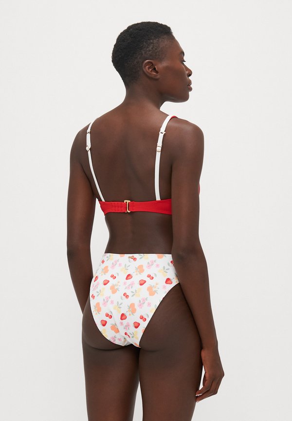 Curvy High-Leg High-Waist Ribbed Cheeky Bikini Bottom - Bikini bottoms4