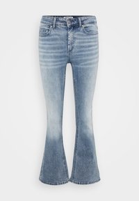 ONLBLUSH MID WAIST  - Τζιν καμπάνα - special blue grey denim