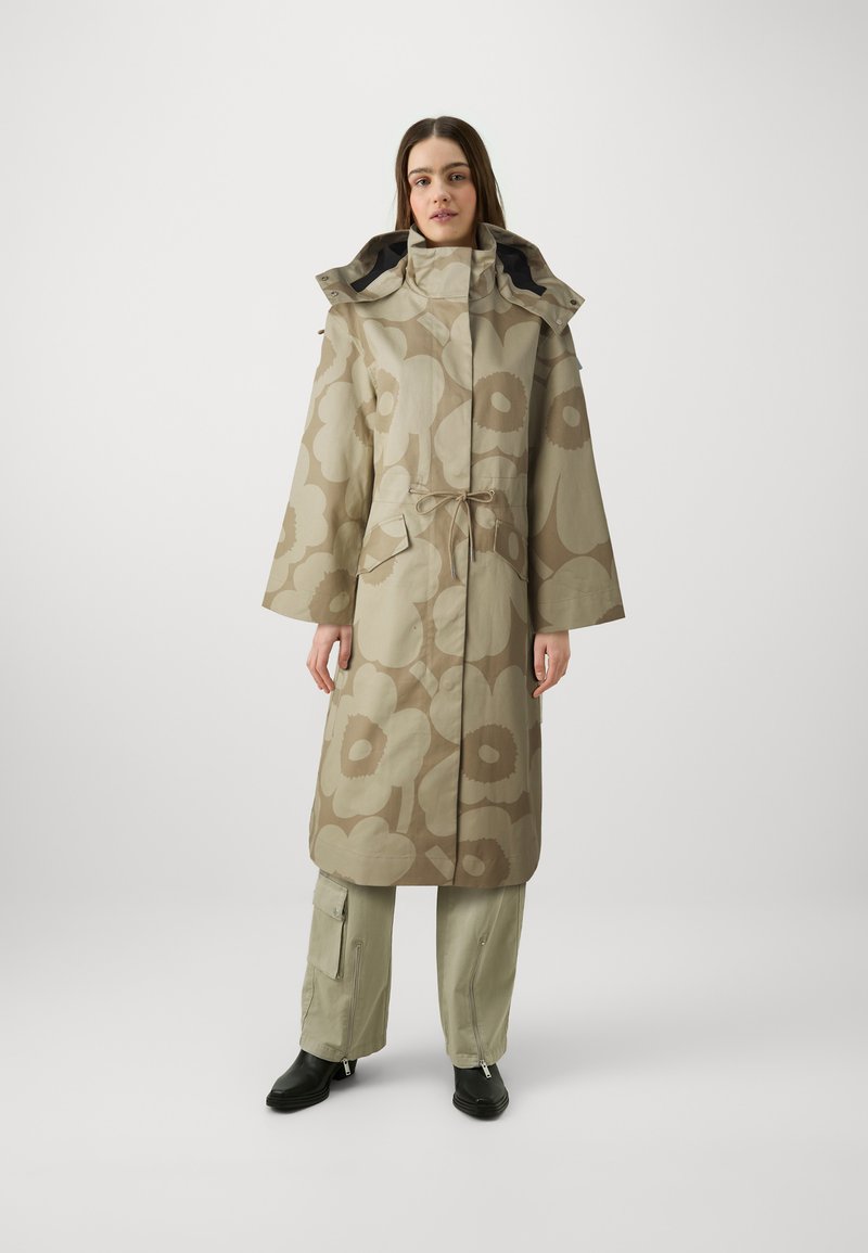 Marimekko KERTA UNIKKO - Parka - greyish green/beige