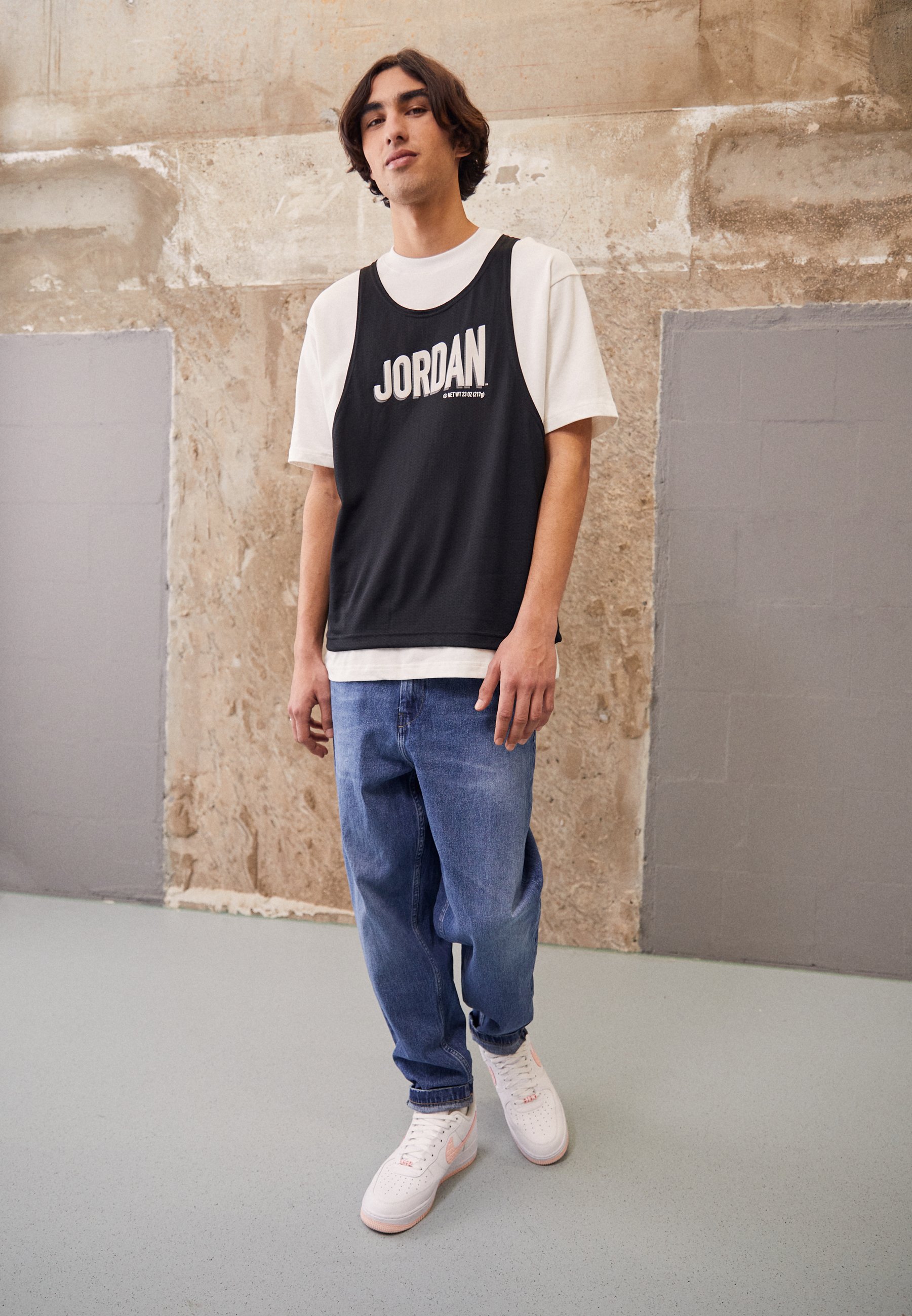 black and white jordan 1 shirt