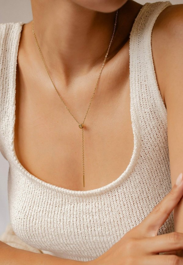 CABLE Y - Halskette - goldfarben