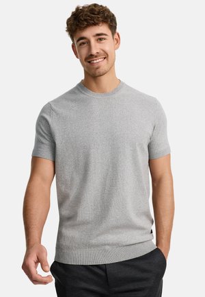 INVASKO - T-shirts - lt grey mix