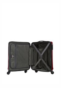 WITTCHEN SMALL SUITCASE WITH LUGGAGE TAG FROM ABS - Trolley - red