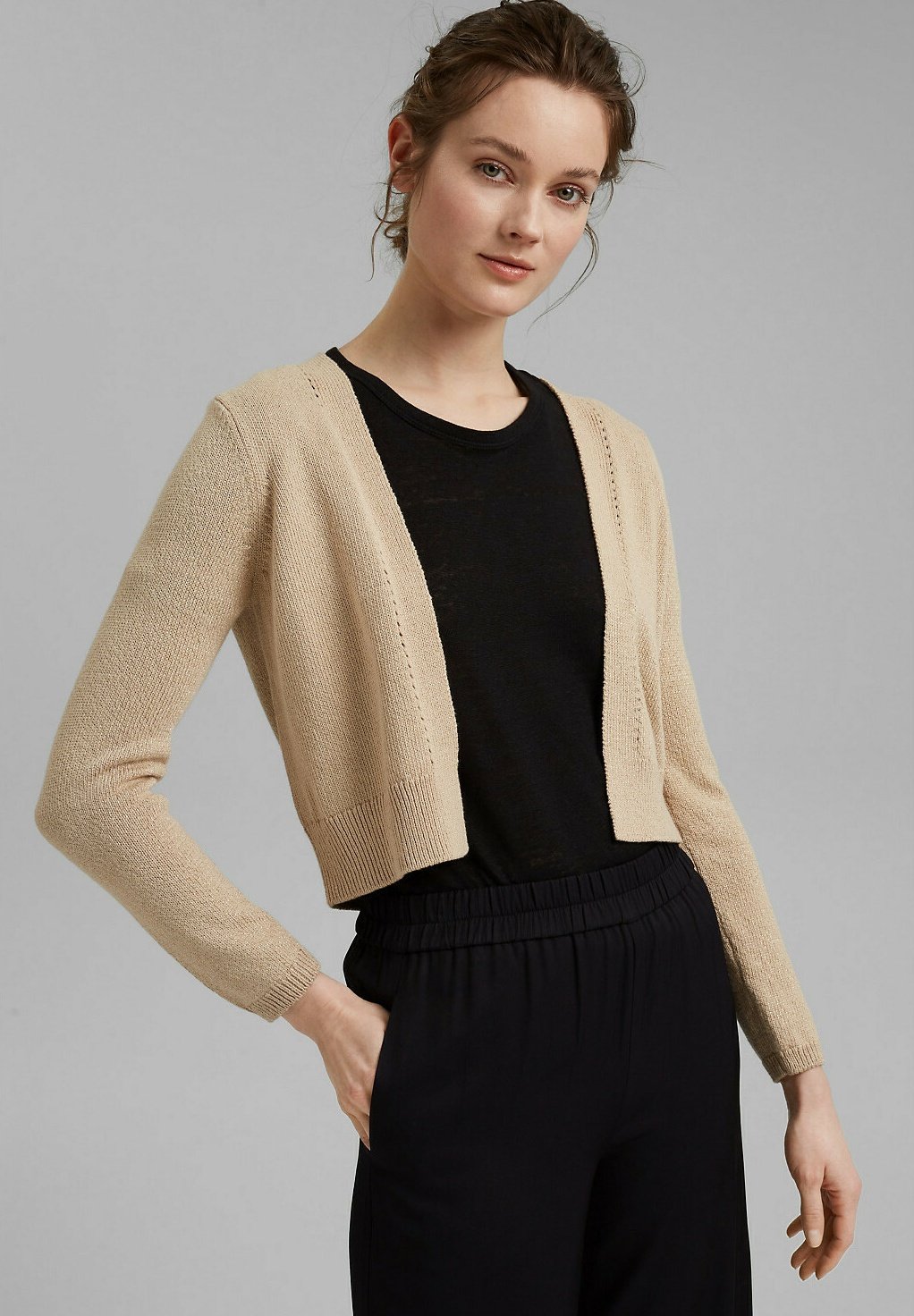 Esprit Collection Cardigan - dusty nude 