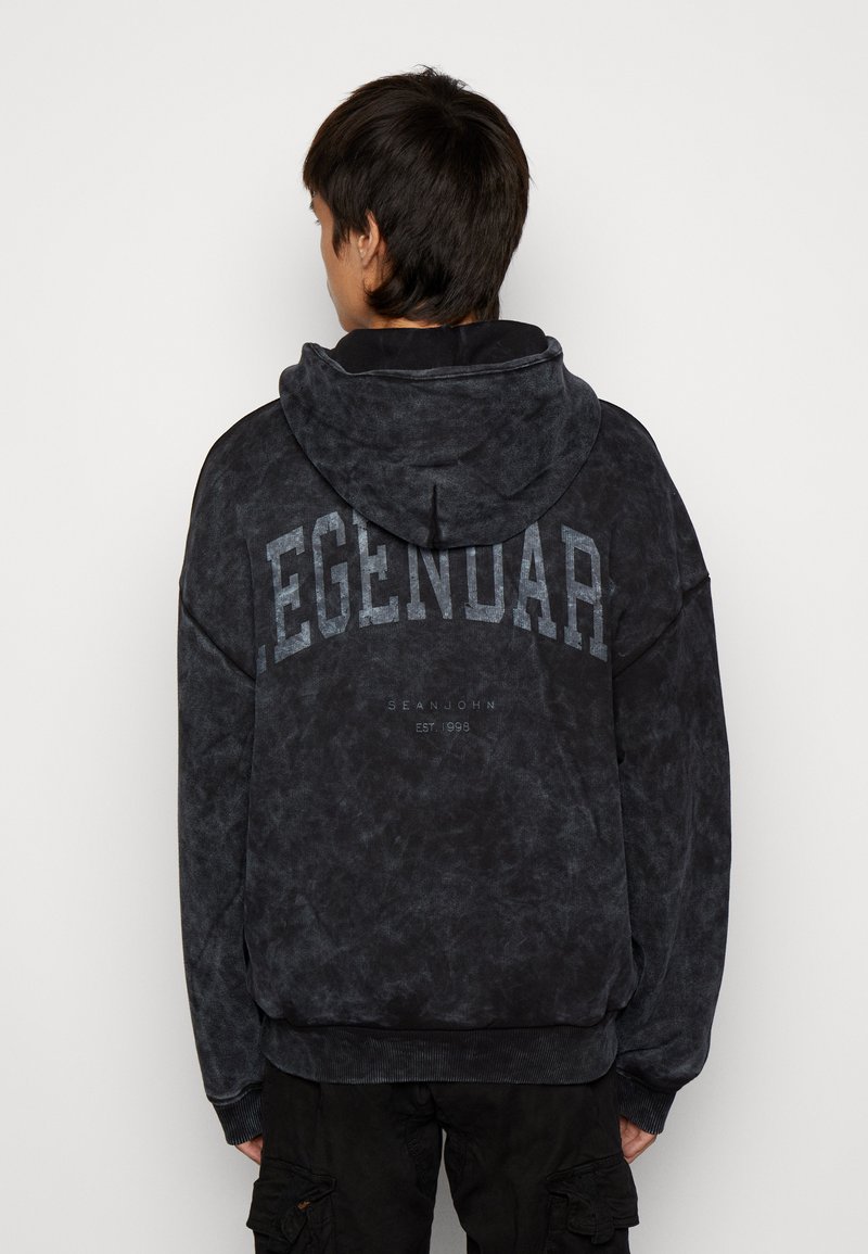Sean John SCRIPT LOGO LEGENDARY HOODIE - Φούτερ - black