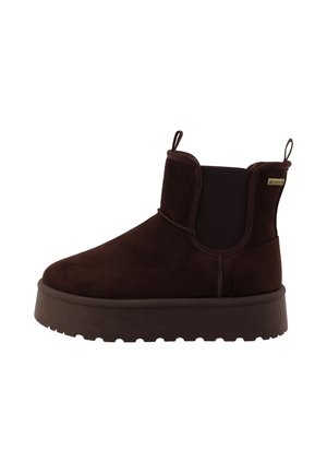 TOM TAILOR, STIEFEL - Vinterstøvler - mokka