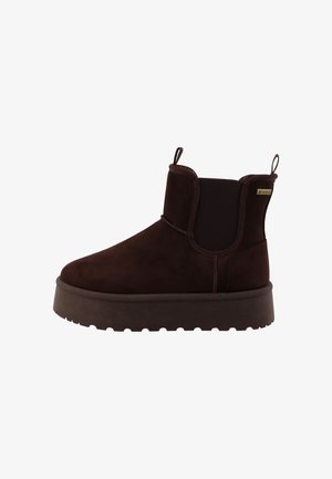 TOM TAILOR, STIEFEL - Vinterstøvler - mokka