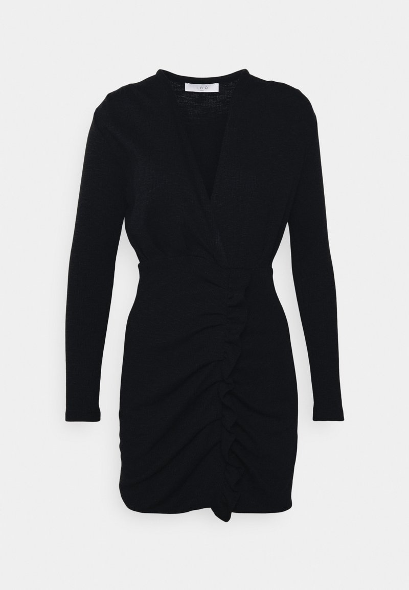 Iro Cocktailjurk zwart Iro Cocktailjurk zwart