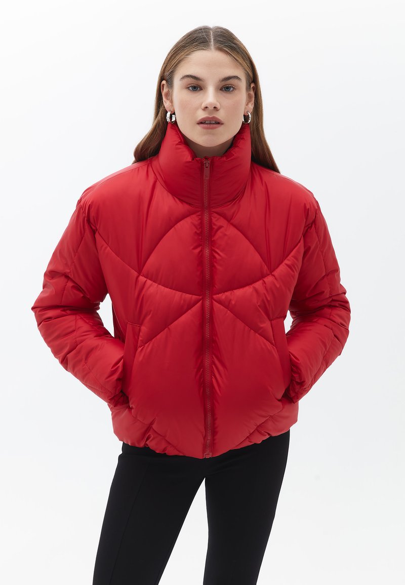 OXXO MIT KURZEM SCHNITT - Winterjas - equestrian red