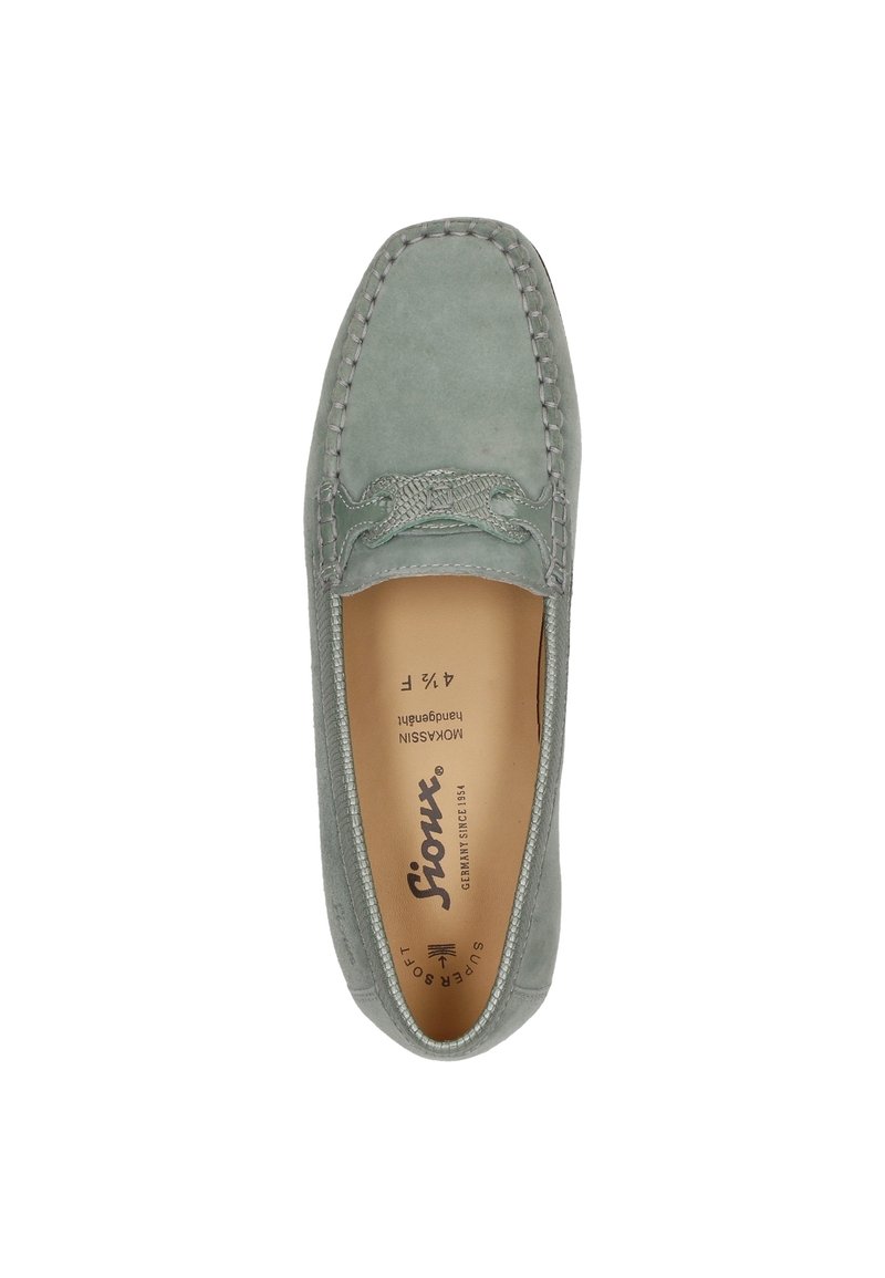 Damen Sneaker | Sioux COLANDINA Mokassin grün - JX06767 Damen Sneaker | Sioux COLANDINA Mokassin grün - JX06767