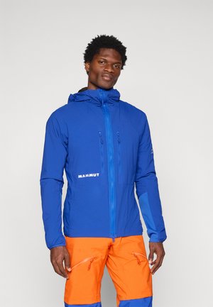 EIGER NORDWAND IN FLEX AIR HOODED JACKET MEN - Outdoorová bunda - eiger blue