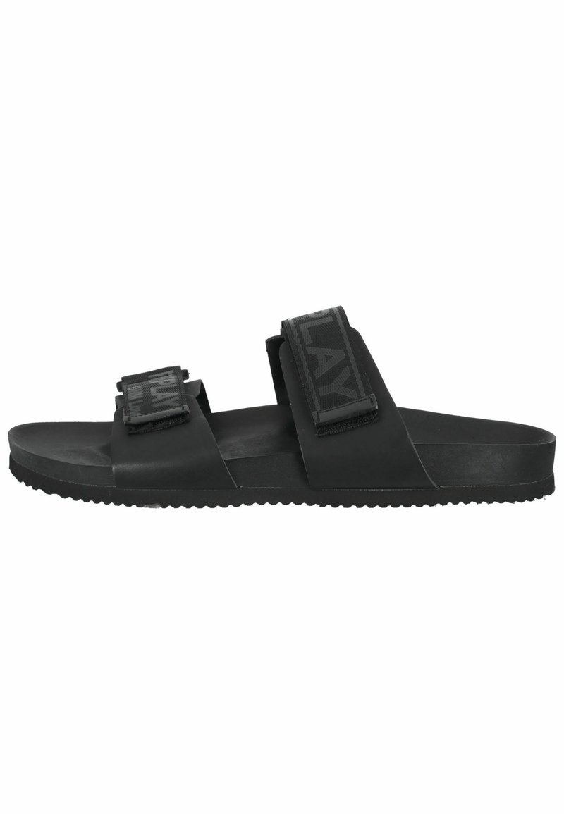 Herren Sandalen | Replay Pantolette flach schwarz - VL07864 Herren Sandalen | Replay Pantolette flach schwarz - VL07864