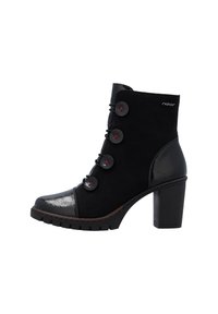 Rieker Bottines à plateau - schwarz