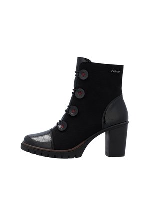 Rieker Bottines à plateau - schwarz