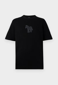 ZEBRA PUFF - Print T-shirt - black