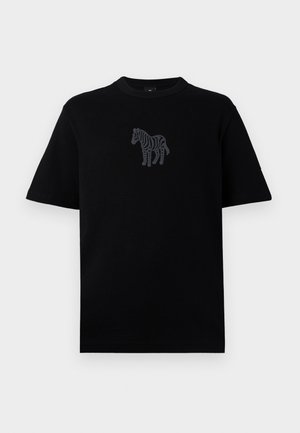 PS Paul Smith ZEBRA PUFF - T-shirts med print - black