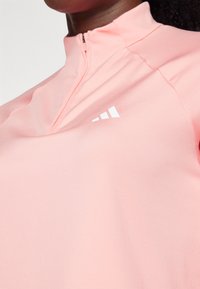 adidas Performance ZIP - Top s dlouhým rukávem - semi pink spark