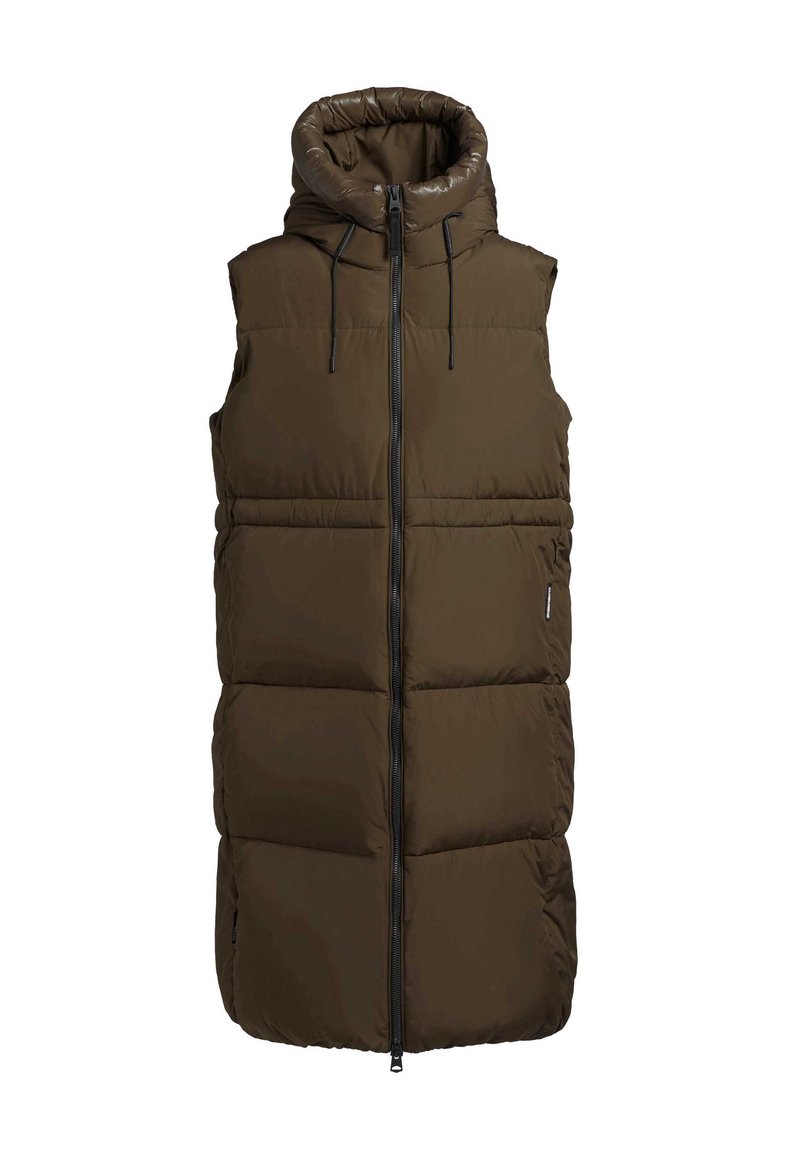 khujo Bodywarmer donkergroen