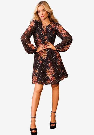 Vestito casual - black floral