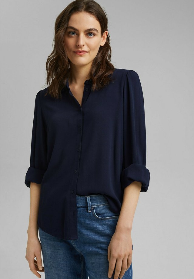 Overhemdblouse - navy
