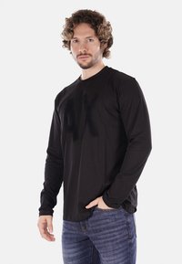 Armani Exchange Maglietta a manica lunga - nero