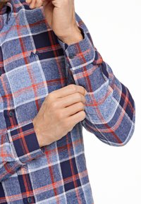 Lindbergh CHECKED  - Overhemd - dk blue