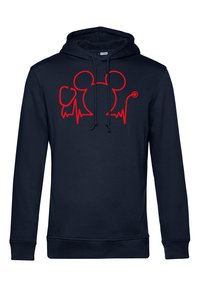 Disney MICKEY MOUSE NURSE DAY - Felpa con cappuccio - navy blue
