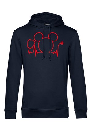 Disney MICKEY MOUSE NURSE DAY - Hoodie - navy blue