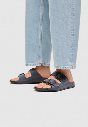 ECCO COZMO M CASUAL BUCKLE - Slip-on sandaler - ombre