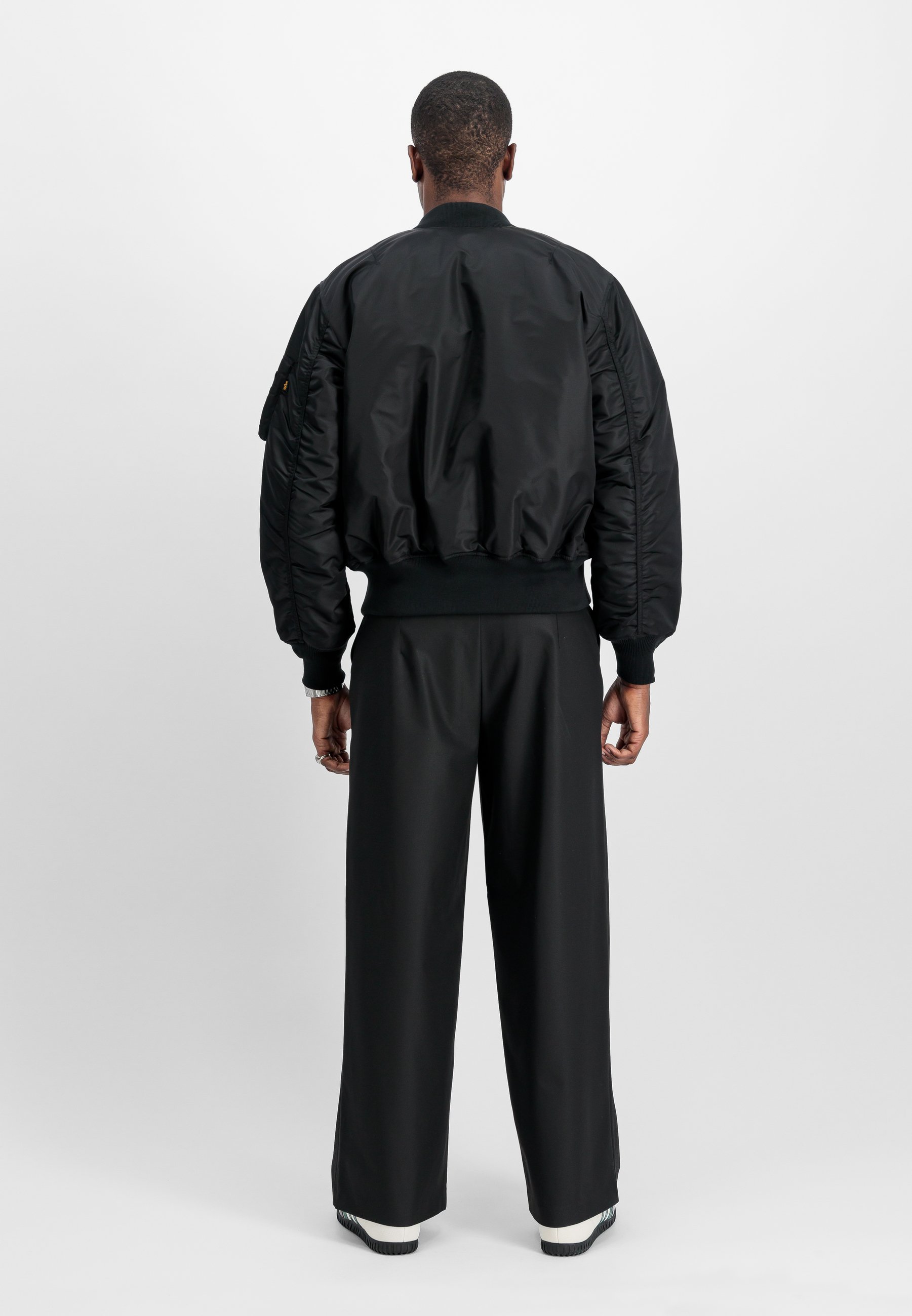wjk remake MA-1（black,XL） Alpha Industries MA-1 HERITAGE UNISEX - Bomber stiliaus striukė