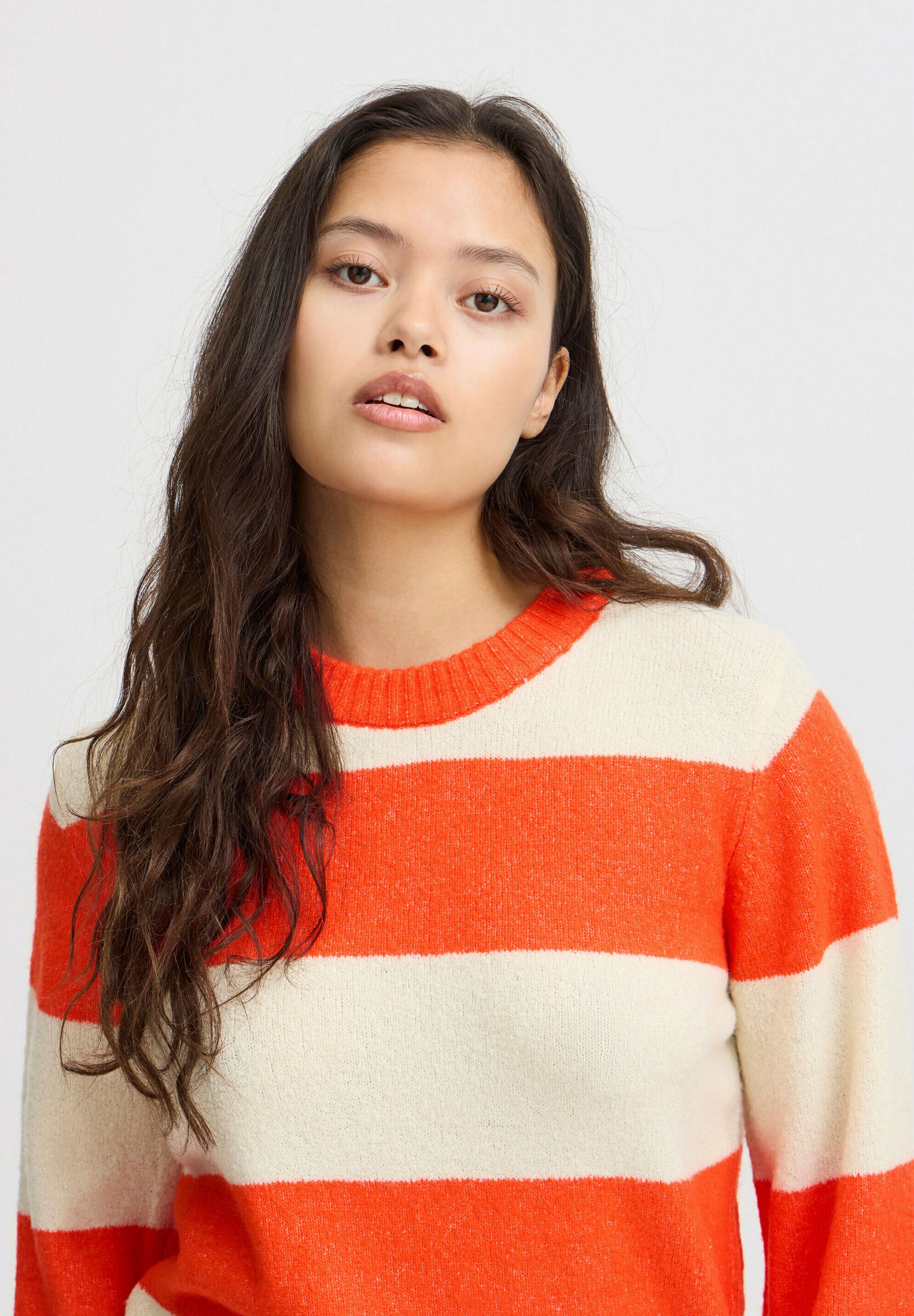 売れ筋商品|||イチ ニット&セーター レディース アウター IHBoston - Jumper - orange com イチ レディース ニット&セーター アウター IHBoston - Jumper