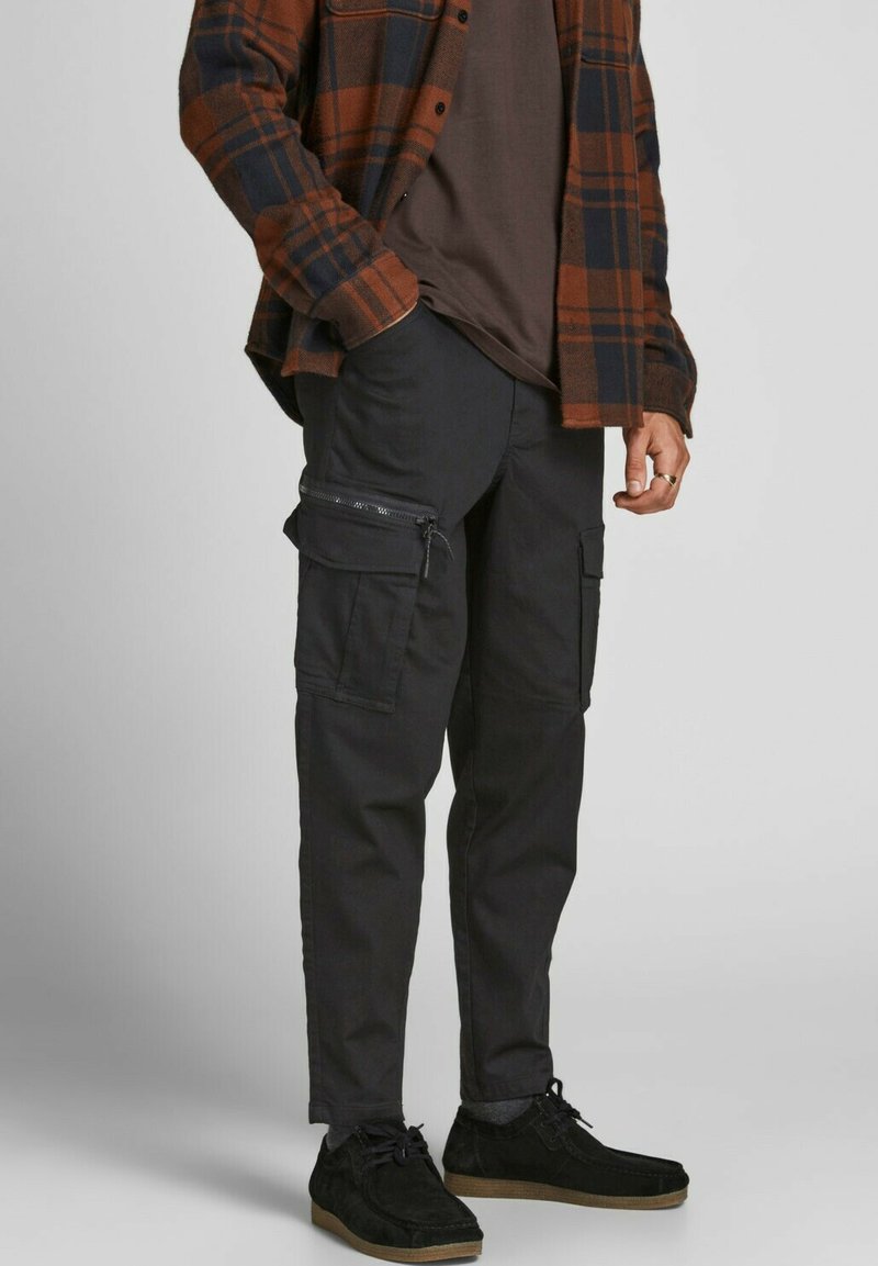 Jack & Jones JPSTACE  - Cargobukser - schwarz