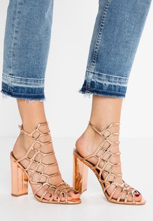 Steve Madden Sandales à talons hauts - rose gold-coloured