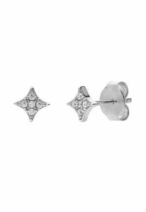 STAR - Oorbellen - silver-coloured no stone
