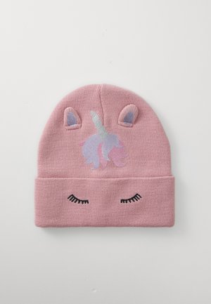 BEANIE UNICORN UNISEX - Muts - dusty pink