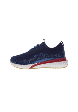 IUPIDOO BABY: Scarpe con strappo in Blu navy/Rosso scuro